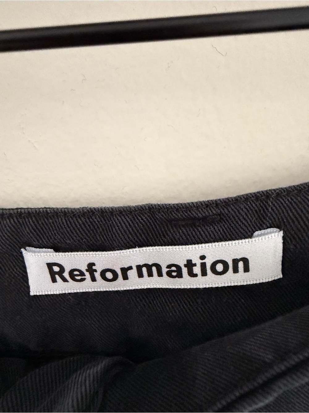 Reformation Mason Pants 4P Black Pleated Wide Leg Tencel Lyocell Petite - Picture 5 of 7